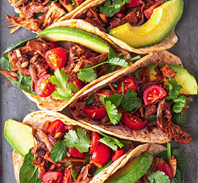 Rainbow Nourishments: vegan jackfruit tacos